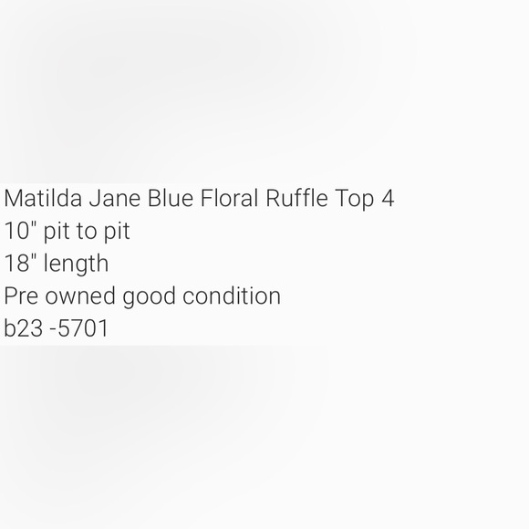 Euc Matilda Jane ruched tank 4 - Picture 3 of 7